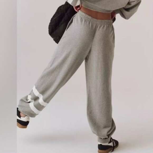 NWT Free People Movement All Star Logo Pants in Grey - Size XS - Picture 6 of 11